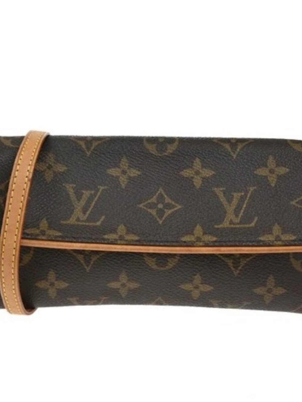 LOUIS VUITTON Pochette Twin PM 2Way Shoulder Clutch Bag Monogram M51854 85TA560